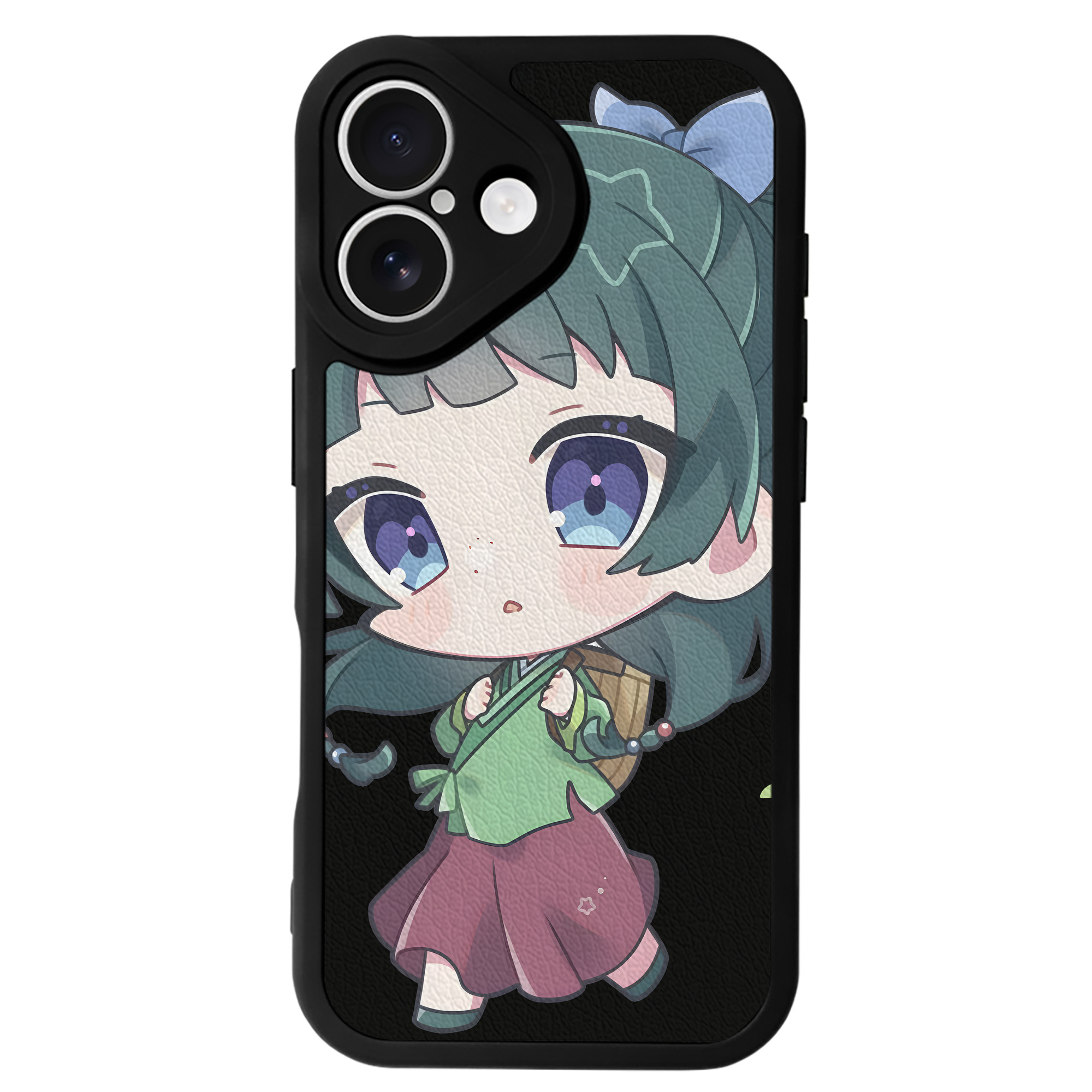 （画像用） 薬屋のひとりごと The Apothecary Diaries 【iPhone 16シリーズ対応】シリコンスマホケース（レザー調） 材質：シリコン
